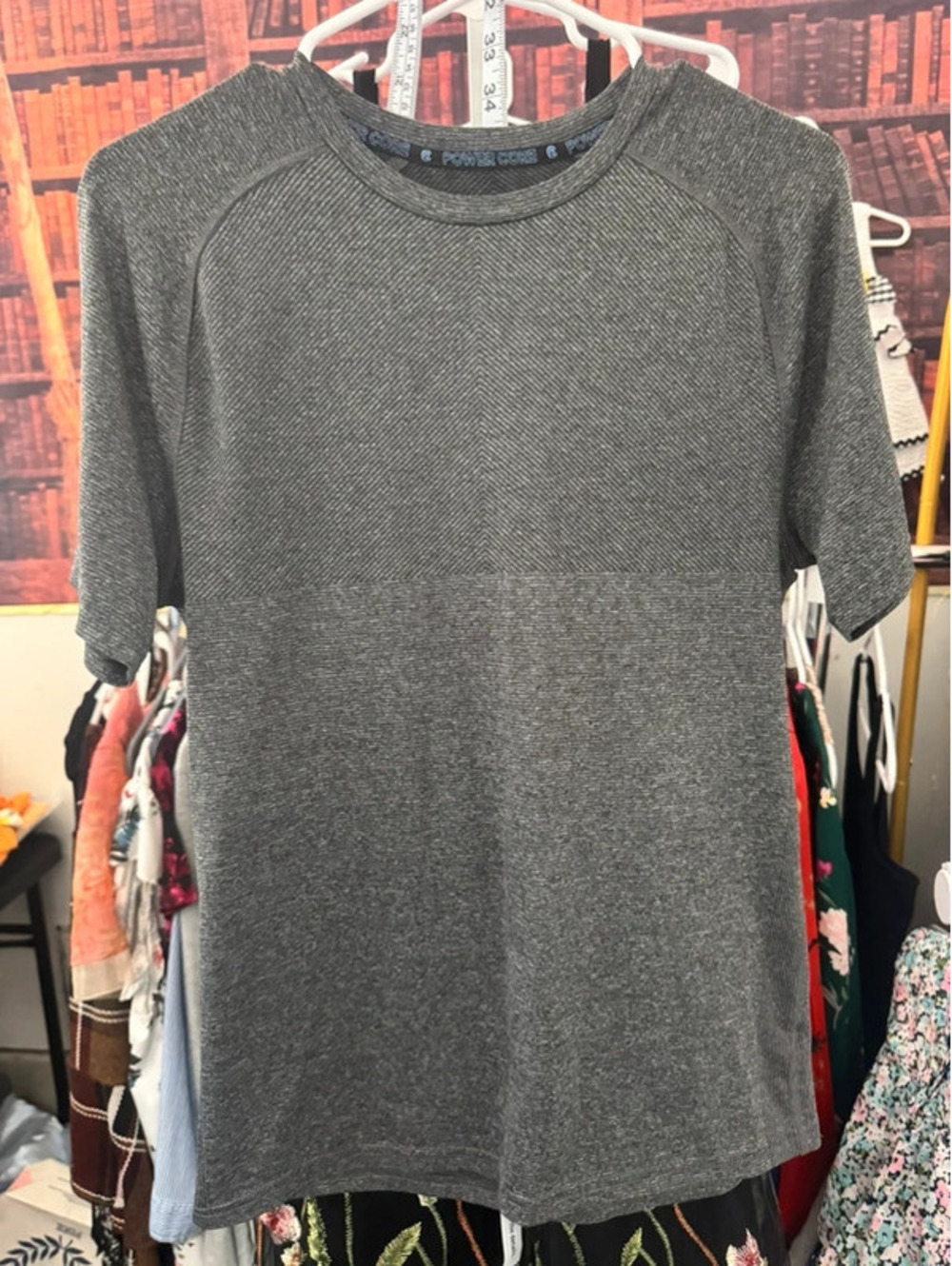 Men’s athletic tee size S- working out summer tee! Running! Two toned!